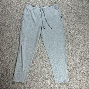 Eddie Bauer Gray Jogger Men's XL Pocket Drawstring Tapered Sleepwear Lightweight